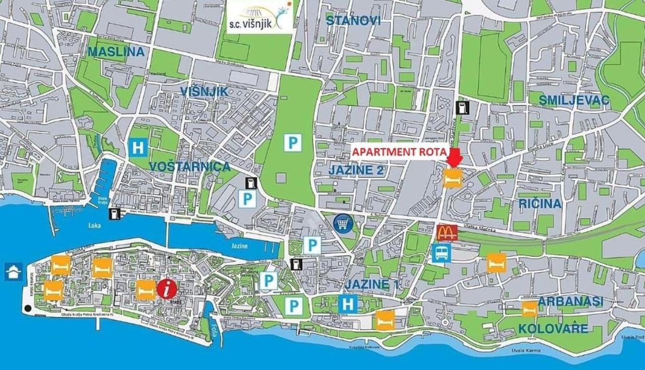 Apartment Rota Zára Kültér fotó